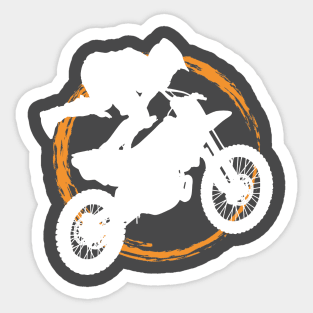Jump with style Motocross Dirt Bike Sticker